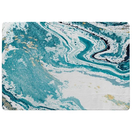 Olinda Shaggy White Area Rug