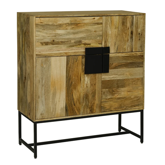 Sechura 40 Cm Wide Solid Wood Sideboard