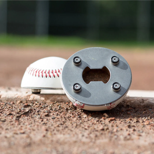 Baseball Bottle Opener, Magnetic Personalized Teacher Gift, Gifts For Men, Sticky Beer Men