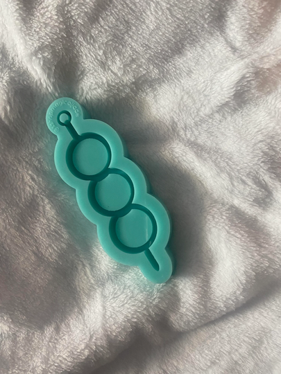 Dango Shaker Keychain Silicone Mold For Epoxy Resin Shakers Molds Supplies Kawaii Crafting Casting Gifts