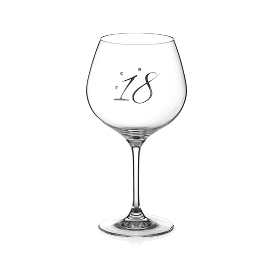 Platinum Embossed 610ml Gin Balloon Glass