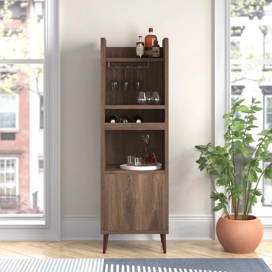 Acampo Bar with Wine Storage