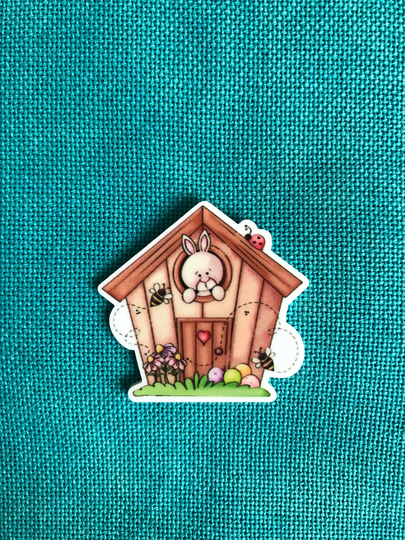 Bunny Cottage Needle Minder