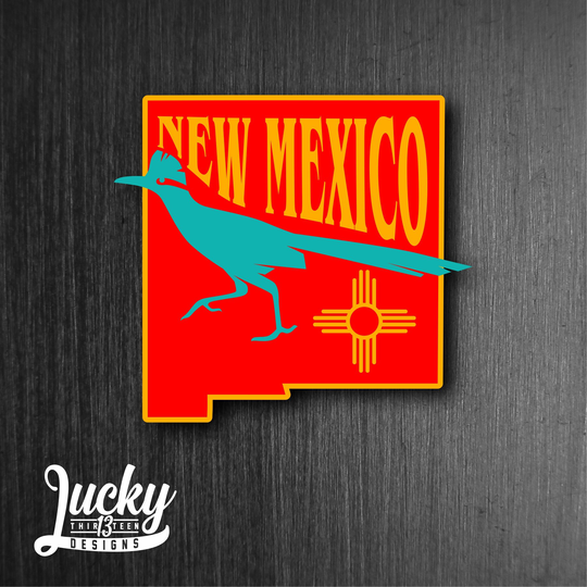 New Mexico State Roadrunner Vinyl Decal