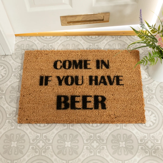 Oliviana Come In If You Have Beer Doormat