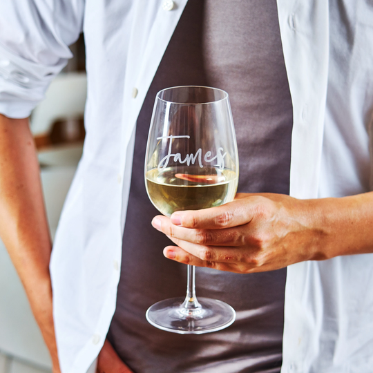 Personalised Engraved Wine Glass
