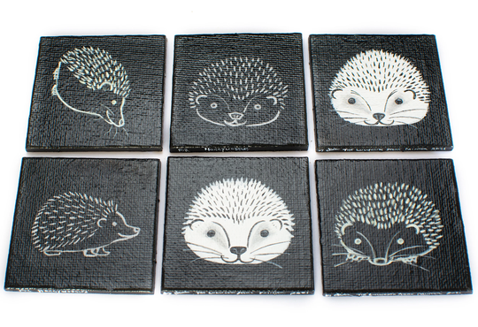 Mono Hedgehog Fridge Magnets
