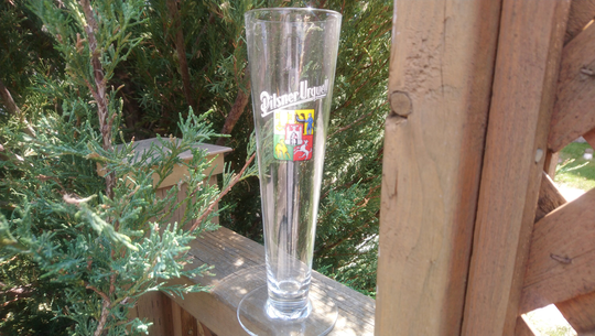 Vintage Pilsner Urquell, From The Czech Republic, Collectible Barware Glass, Pints Drinking