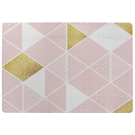 Myhre Shaggy White Area Rug
