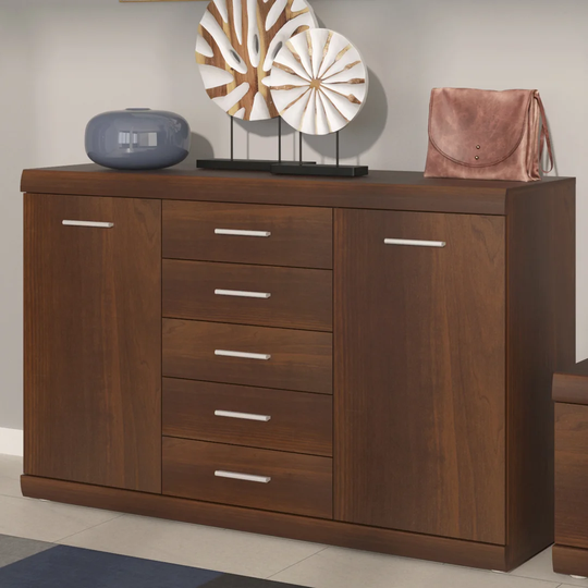 2 Door 5 Drawer Sideboard