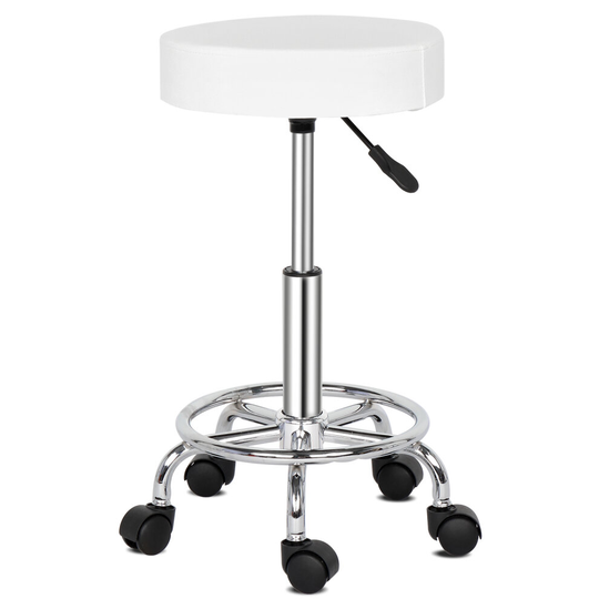 Rolling Stool With Ha Ha Feet SPA Medical Salon Beauty Manicure Office Massage Stools Chair
