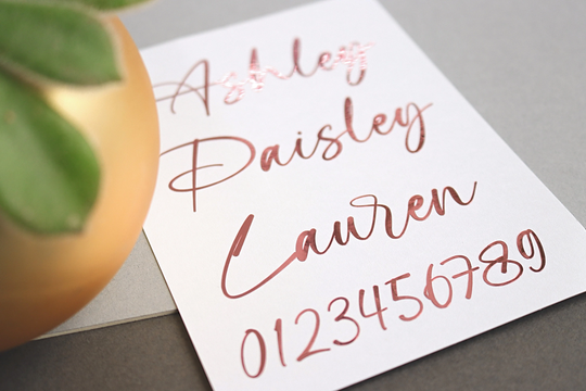 Calligraphy Stickers, Handwritten Vinyl Lettering, Name Decals, Wedding Personalised Sticker, Custom Glass Decal