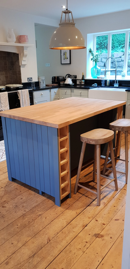 Captain Bespoke Kitchen Island | The Torquay Only