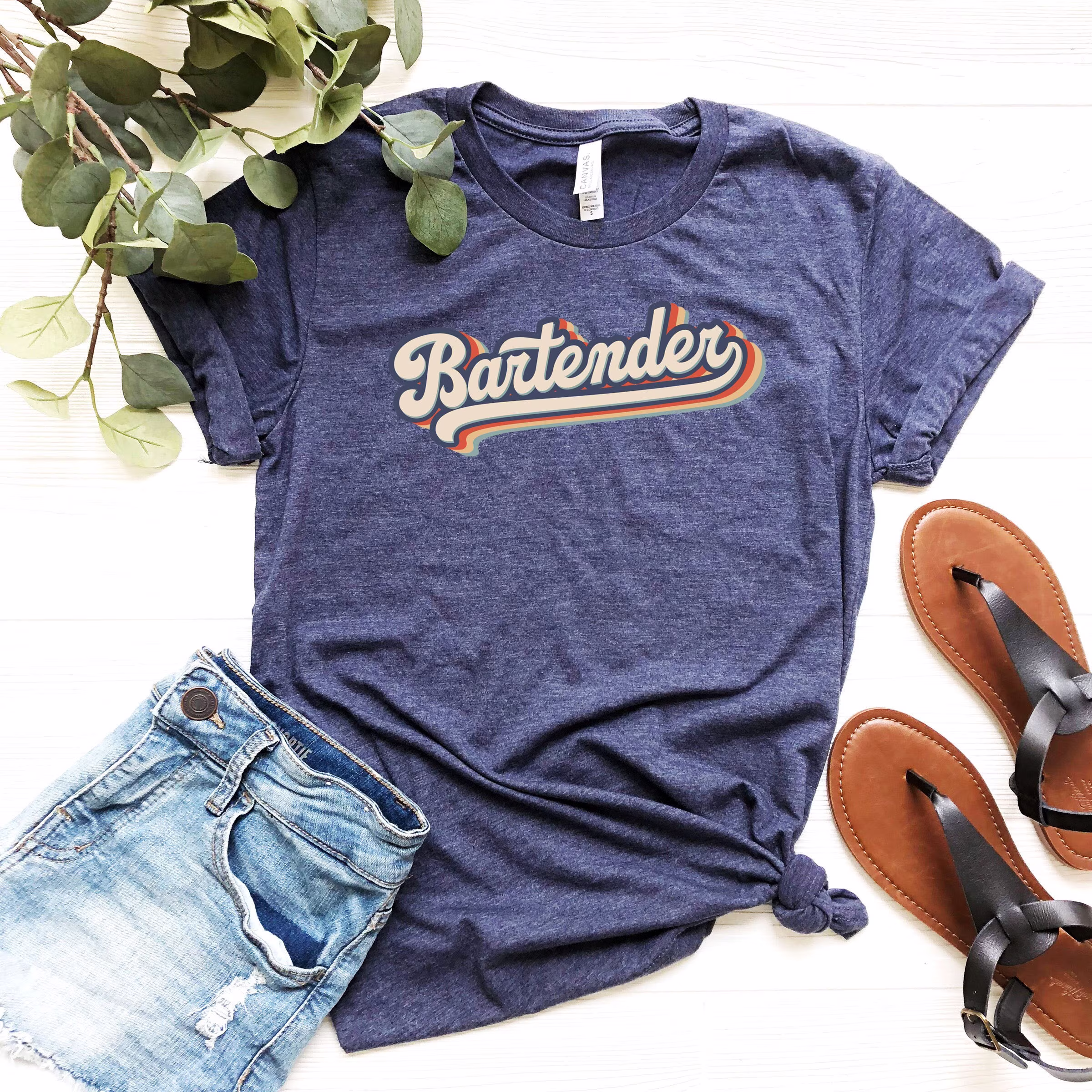 Design Bartender Apparel - Funny Barista T-Shirt Cocktail Maker Outfit Gift For Cute Pub Clothing Bottle Opener Tee