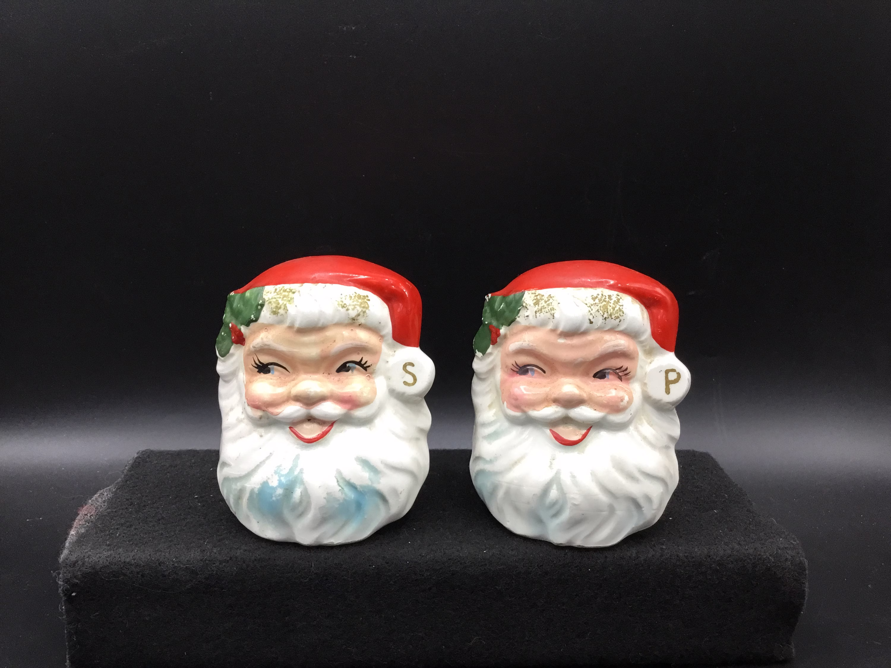 Vtg Santa Shakers - Original Stoppers