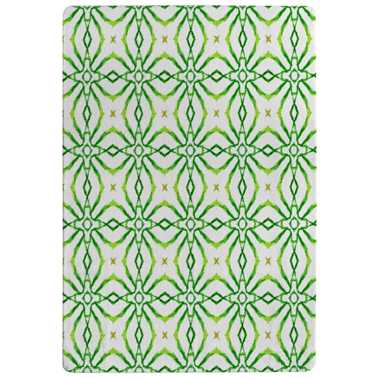 Gifford Swimwear Fabric Alluring Boho Chic Designer Shaggy Green Rug