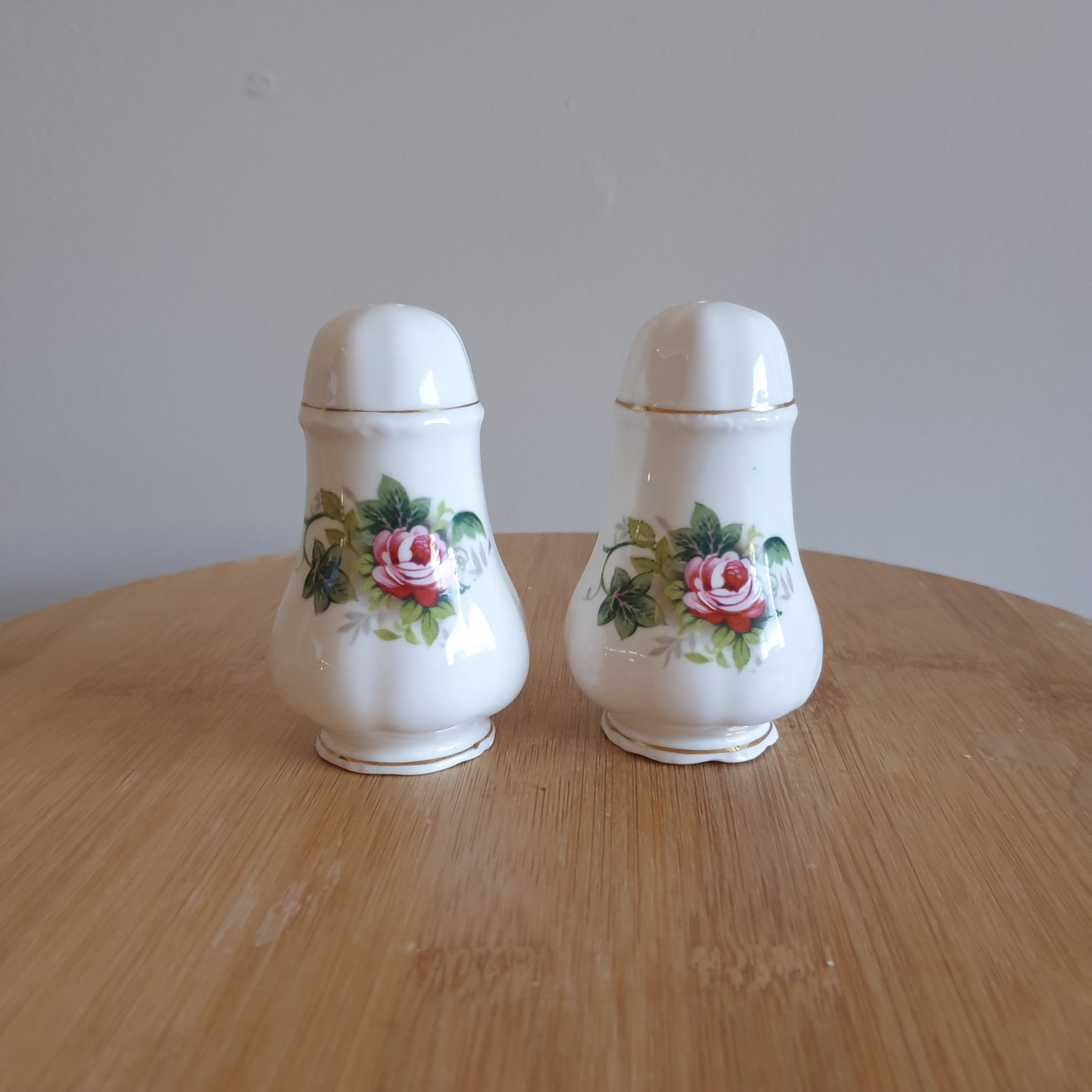 Vintage Salt & Pepper Shakers. Retro Tableware. Unique. Gift