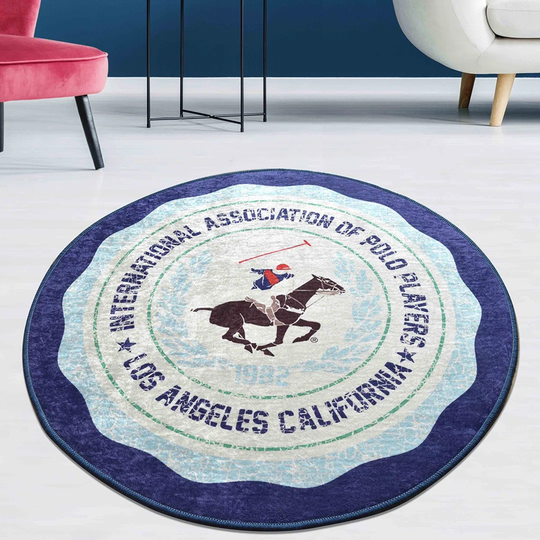 Flatweave Blue Rug