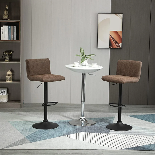 Harri Height Adjustable Swivel Bar Stool