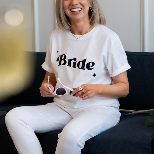 Retro Bride T Shirt