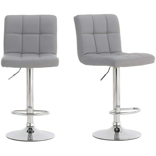 HomeHomer 2PCS Cube Bar Stools
