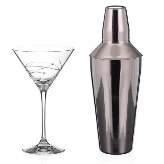 210ml Lead Free Crystal Martini Glass