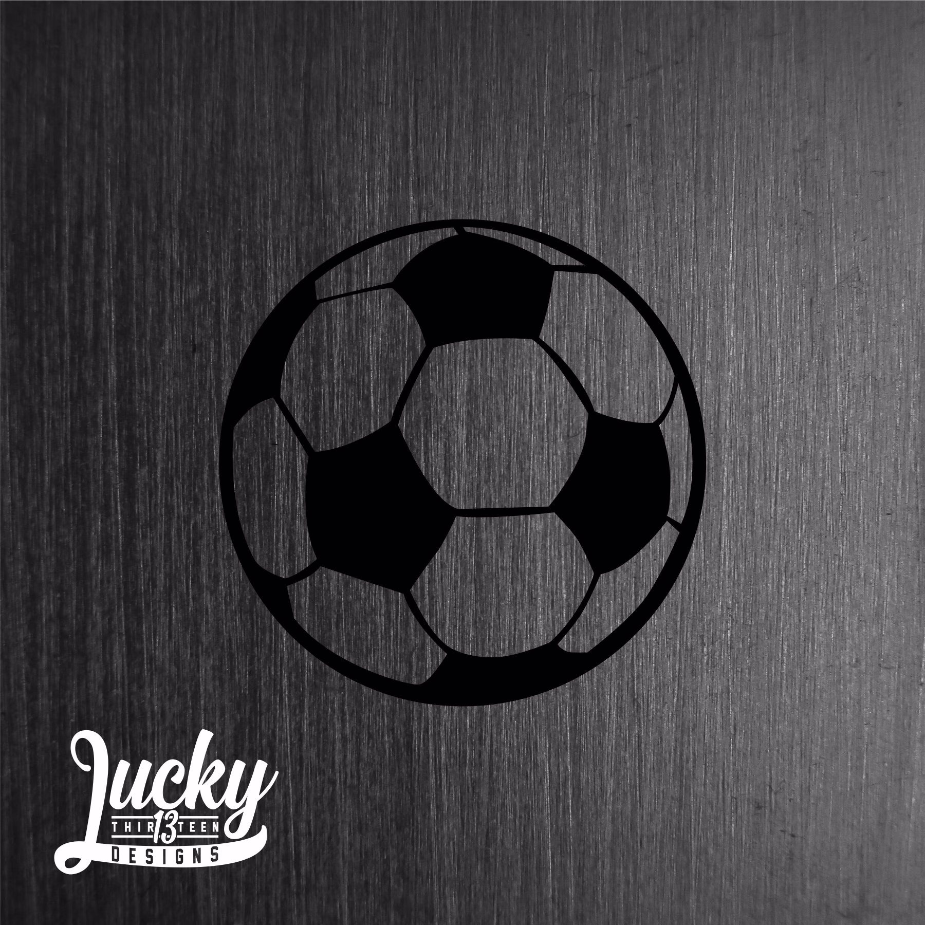 Soccer Ball Vinyl Decal