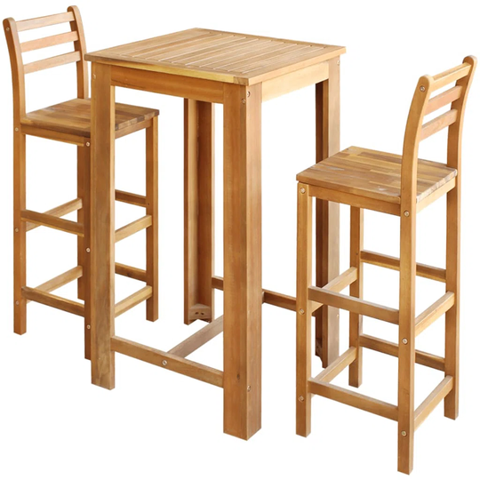 Granada Bar Height Solid Wood Dining Set