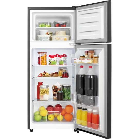 Fridgemaster MTM48120MFB 80/20 Fridge Freezer - Black
