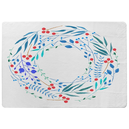 Nicollet Shaggy White Area Rug