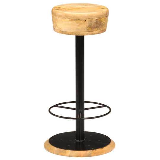 Bar Chairs Set Of 2 Solid Mango Wood