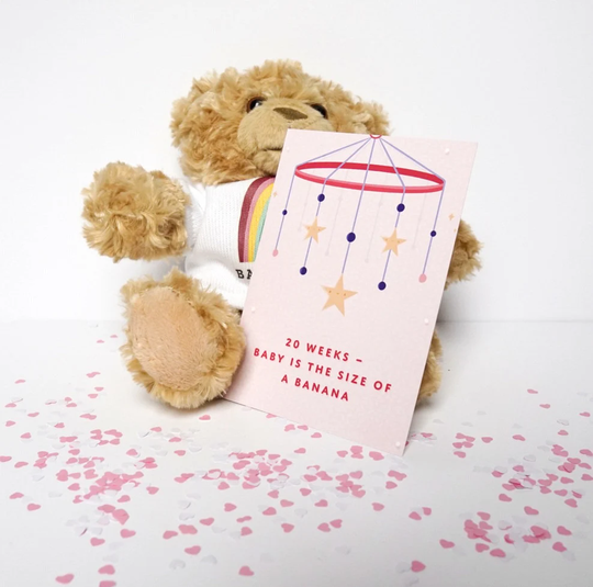 30 Pregnancy Milestone Cards | Journey Gift Journal Instagram Baby