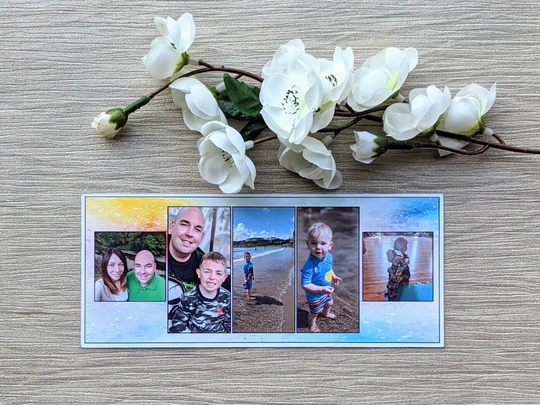 Personalised Photo Collage Magnet, Custom Fridge Gifts For Best Friend, Family Gift Mum, For Auntie