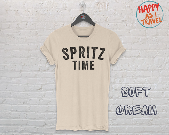 Spritz Time Shirt- Italian Happy Hour Shirt - Cocktail Bachelorette Party Vacation Shirt, Drink