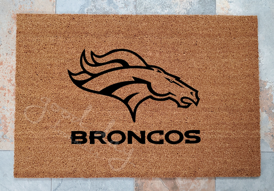 Football Team Doormats - Pick Your Favorite Team/Welcome Mat Custom Doormat Sports Fan Nfl Gift Ideas Gifts For Boyfriend