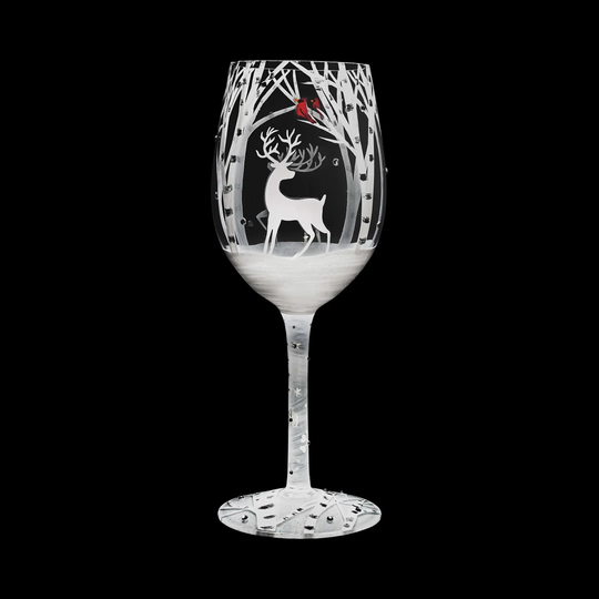 Winter Walk 425 ml White Wine Glass