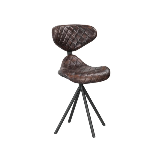 Curve Leather 56cm Bar Stool