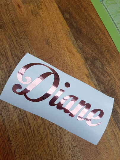 Jessica Font Name Self Adhesive Vinyl Sticker Decal Water Bottle Mug, Tumbler, Glass, Window, Laptop Labels, Party Labels Bridal Tags