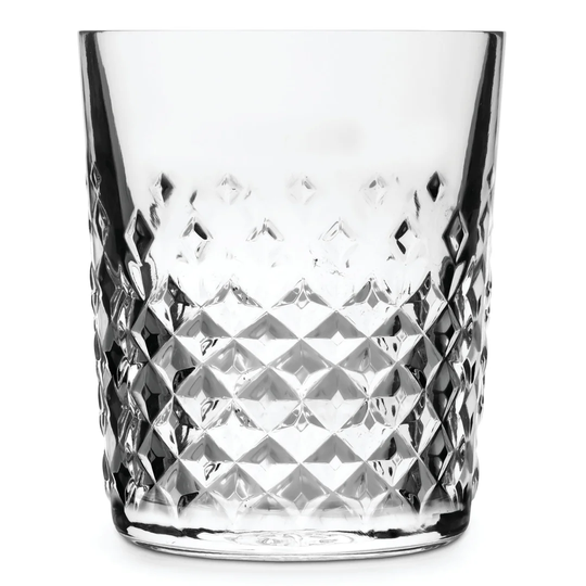 Carats 355ml Glass Retro Cocktail and Whisky Tumbler