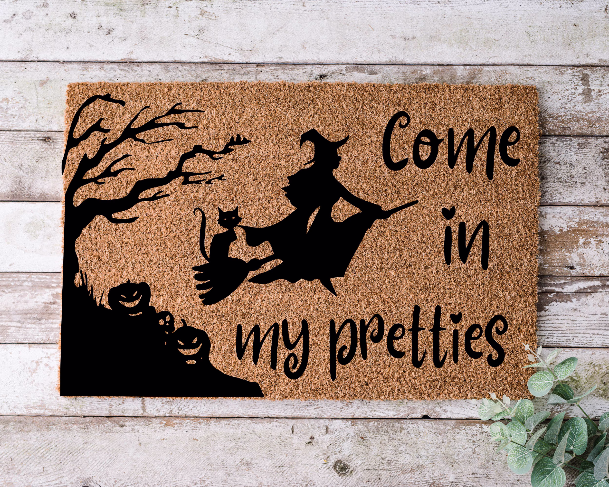 Come in My Pretties, Door Mat, Funny Doormat, Wedding Gift, Housewarming Gift, Home Welcome Closing Gift - 1036