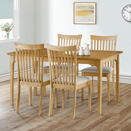 Rutland Butterfly Leaf Solid Wood Dining Table