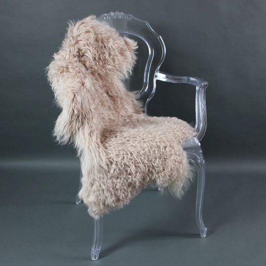 Ennis Sheepskin Camel Rug