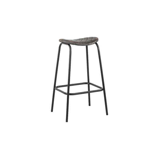Chevron Stiched 75cm Bar Stool