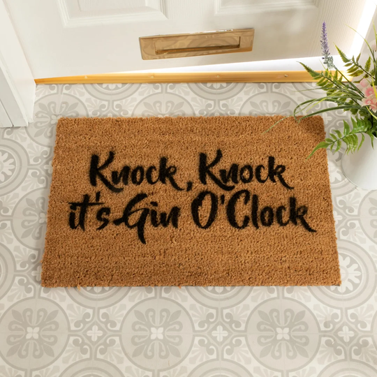 Makson Gin O'Clock Doormat