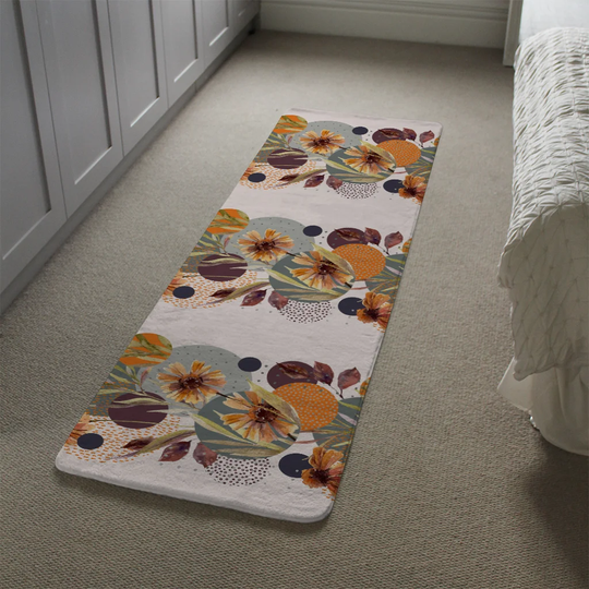 Kornegay Shaggy Orange/Green/Grey Rug