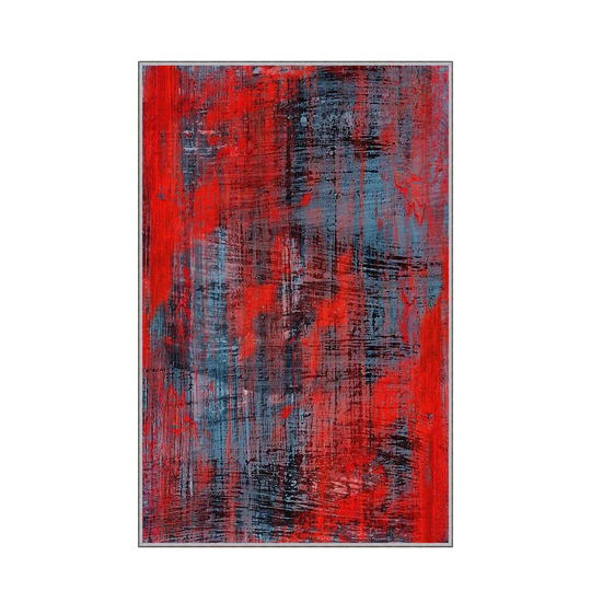 Neumann Flatweave Red/Blue Rug