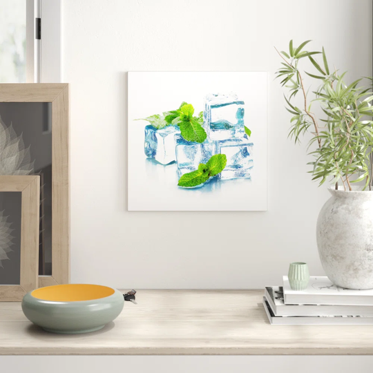 Ice Cube II Photographic Print on Canvas