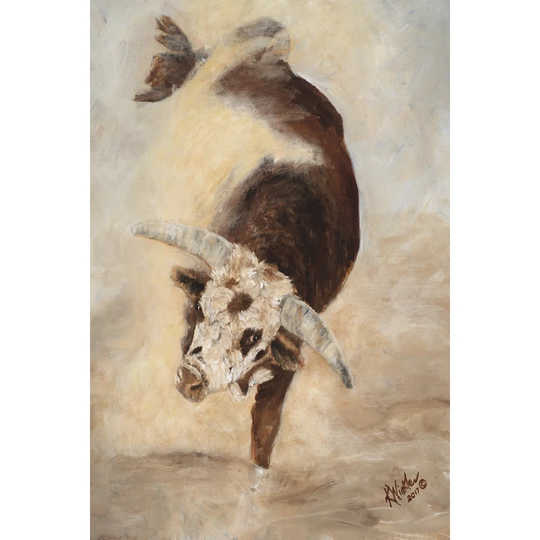Shake Rattle and Roll II by Kathy Winkler - Wrapped Canvas Painting