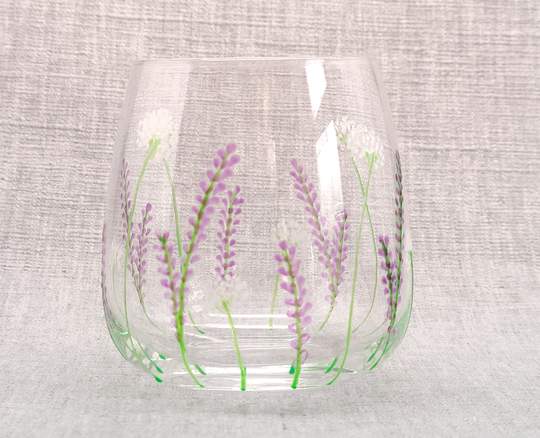 Hand-Painted "Lavender