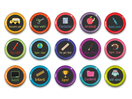 Classroom Magnets - Student Incentives Cute Fridge Cubicle Decor Locker